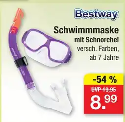 Zimmermann Bestway schwimmmaske mit schnorchel Angebot
