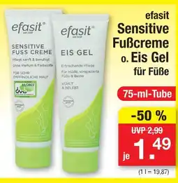 Zimmermann Efasit sensitive fußcreme Angebot