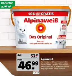Hagebau Alpinaweiß alpinaweiß Angebot