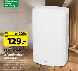 Hagebau Tristar luftentfeuchter Angebot