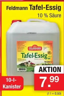 Zimmermann Feldmann tafel-essig Angebot