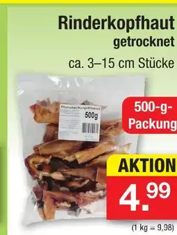 Zimmermann Rinderkopfhaut Angebot