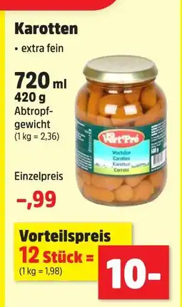 Thomas Philipps Karotten Angebot