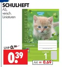 Wreesmann Stylex toppoint schulheft Angebot