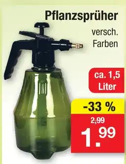 Zimmermann Pflanzsprüher Angebot