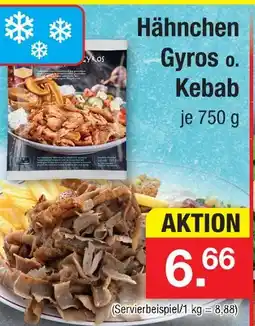 Zimmermann Hähnchen gyros o. kebab Angebot