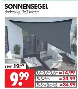 Wreesmann Sonnensegel Angebot