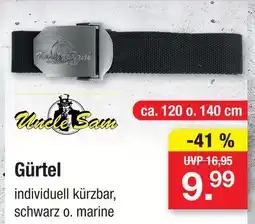 Zimmermann Uncle sam gürtel Angebot
