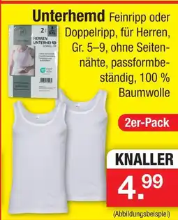 Zimmermann Unterhemd feinripp Angebot