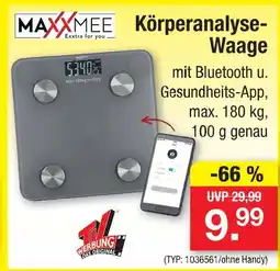 Zimmermann Maxxmee körperanalyse-waage Angebot