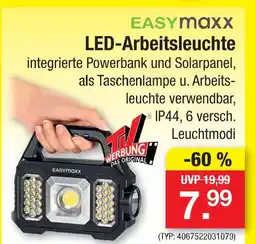 Zimmermann Easymaxx led-arbeitsleuchte Angebot