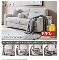 XXXLutz Novel schlafsofa Angebot