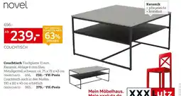 XXXLutz Novel couchtisch ca. 75 x 75 x 43 cm Angebot