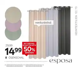 XXXLutz Esposa ösenschal“dimout ii“ Angebot