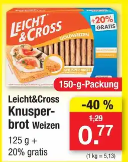 Zimmermann Leicht&cross knusperbrot weizen Angebot