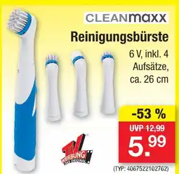 Zimmermann Cleanmaxx reinigungsbürste Angebot