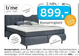 XXXLutz Ti'me zour style boxspringbett Angebot