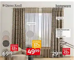 XXXLutz Dieter knoll fertigvorhang „malfoy“ Angebot