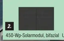 toom Baumarkt Bifaziales full-black-solarmodul 2/3 Angebot