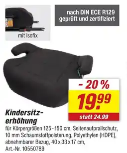 toom Baumarkt Kindersitzerhöhung Angebot