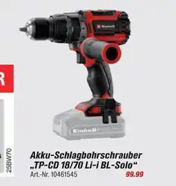 toom Baumarkt Einhell akku-schlagbohrschrauber Angebot