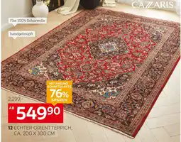 XXXLutz Cazzaris echter orientteppich „keshan ca. 200 x 300 cm Angebot