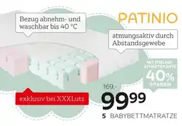 XXXLutz Patinio babybettmatratze Angebot