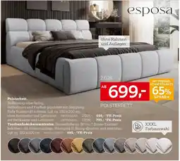 XXXLutz Esposa polsterbett Angebot