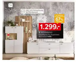 XXXLutz Stylife wohnwand Angebot