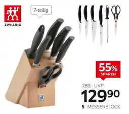 XXXLutz Zwilling messerblock „five star“ Angebot