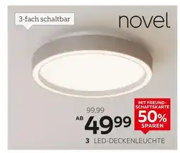 XXXLutz Novel led-deckenleuchte „phoenix“ Angebot