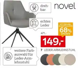 XXXLutz Novel leder-armlehnstuhl Angebot