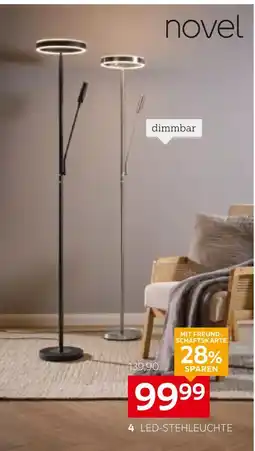 XXXLutz Novel led-stehleuchte Angebot