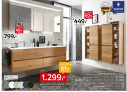 XXXLutz Sadena doppelwaschtischkombination Angebot