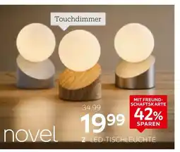 XXXLutz Novel led-tischleuchte „alisa“ Angebot
