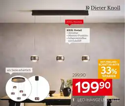 XXXLutz Dieter knoll led-hängeleuchte „itonda“ Angebot