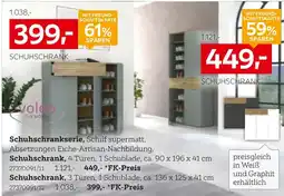 XXXLutz Voleo schuhschrank Angebot