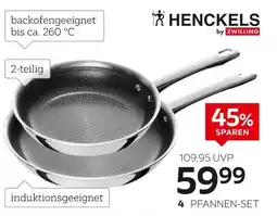 XXXLutz Henckels by zwilling pfannen-set „valley“ Angebot