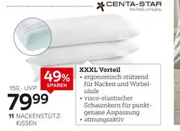 XXXLutz Centa-star nackenstützkissen „respire“ Angebot