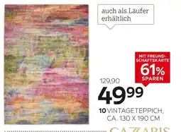 XXXLutz Novel vintageteppich „rainbow“ Angebot