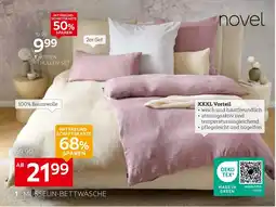 XXXLutz Novel musselin-bettwäsche-garnitur Angebot