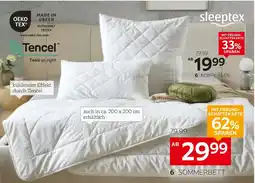 XXXLutz Sleeptex sommerbett Angebot