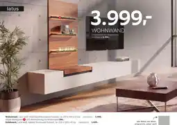 XXXLutz Latus wohnwand Angebot