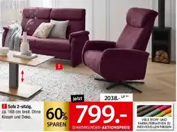Zurbrüggen Sofa 2-sitzig Angebot
