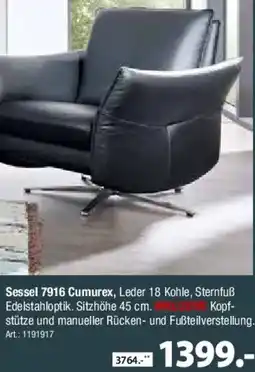 Zurbrüggen Sessel 7916 Cumurex Angebot