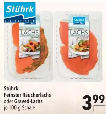 CITTI Markt Stührk Feinster Räucherlachs oder Graved-Lachs Angebot