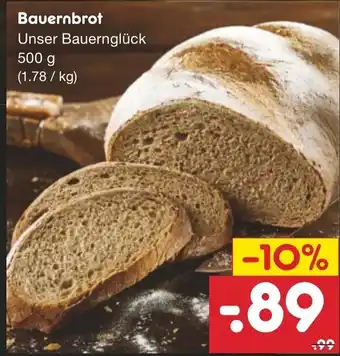 Netto Marken-Discount Bauernbrot 500g Angebot