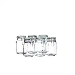 Netto Marken-Discount Mäser Einmachglas mit Deckel, 1,05 l GOTHIKA Transparent Angebot