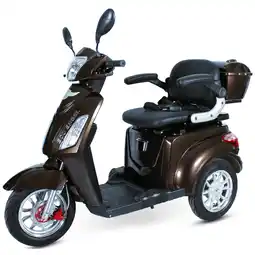 Netto Marken-Discount ECO ENGEL 500 Braun, 1000 Watt, 25 km/h, Elektromobil für Senioren, 3 Rad Roller Angebot