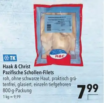 CITTI Markt TK Haak & Christ Pazifische Schollen-Filets Angebot